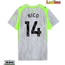 Manchester City Nico Gonzalez #14 Replica Third Shirt Ladies 2025-26 Short Sleeve